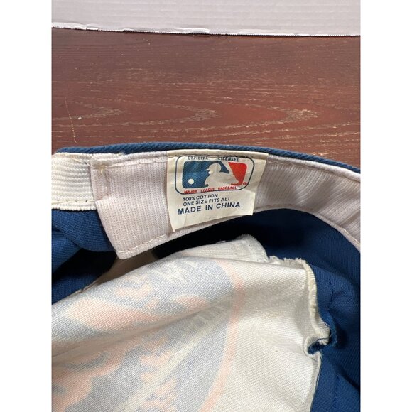 Vintage New York Mets Baseball Cap Blue & White Painters Adjustable Hat X3 - Picture 7 of 7